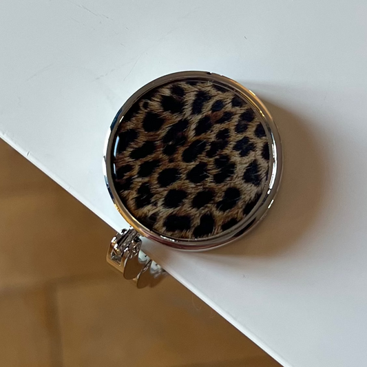 Porte-sac léopard