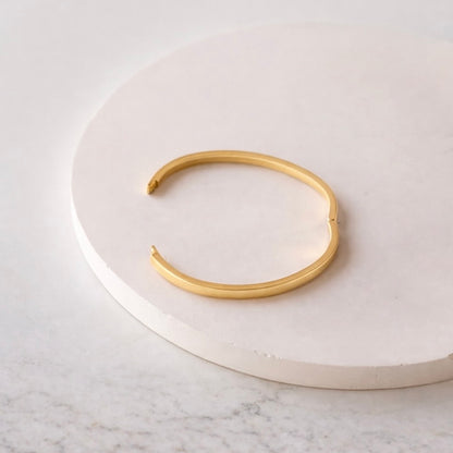 Bracelet Jonc plaqué or 18K